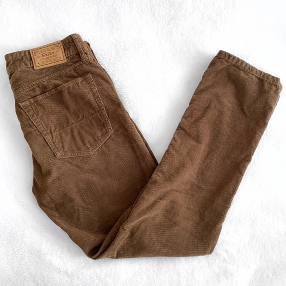 Polo Ralph Lauren Pants - Vintage Polo by Ralph Lauren Brown Corduroy Pants